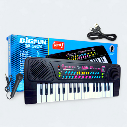 37-Key Electronic Keyboard Piano with Microphone for Kids