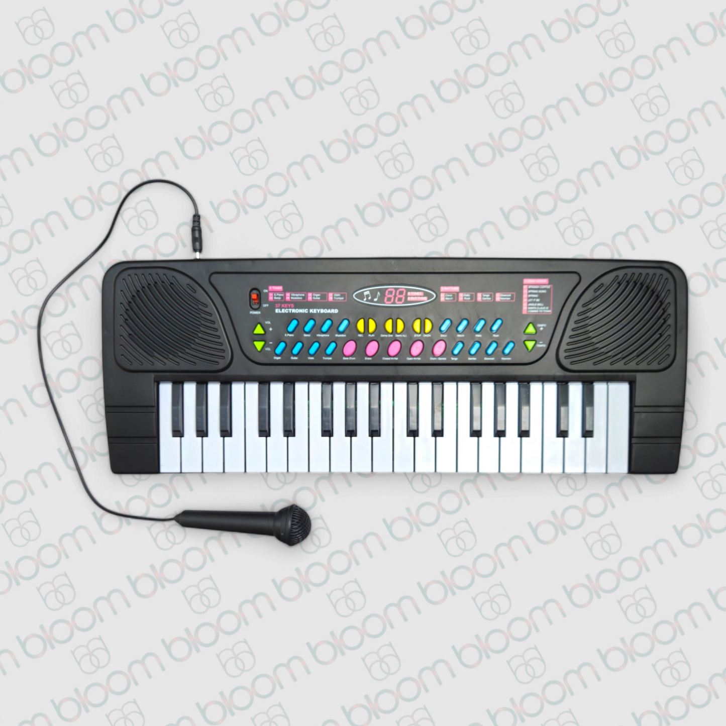 37-Key Electronic Keyboard Piano with Microphone for Kids