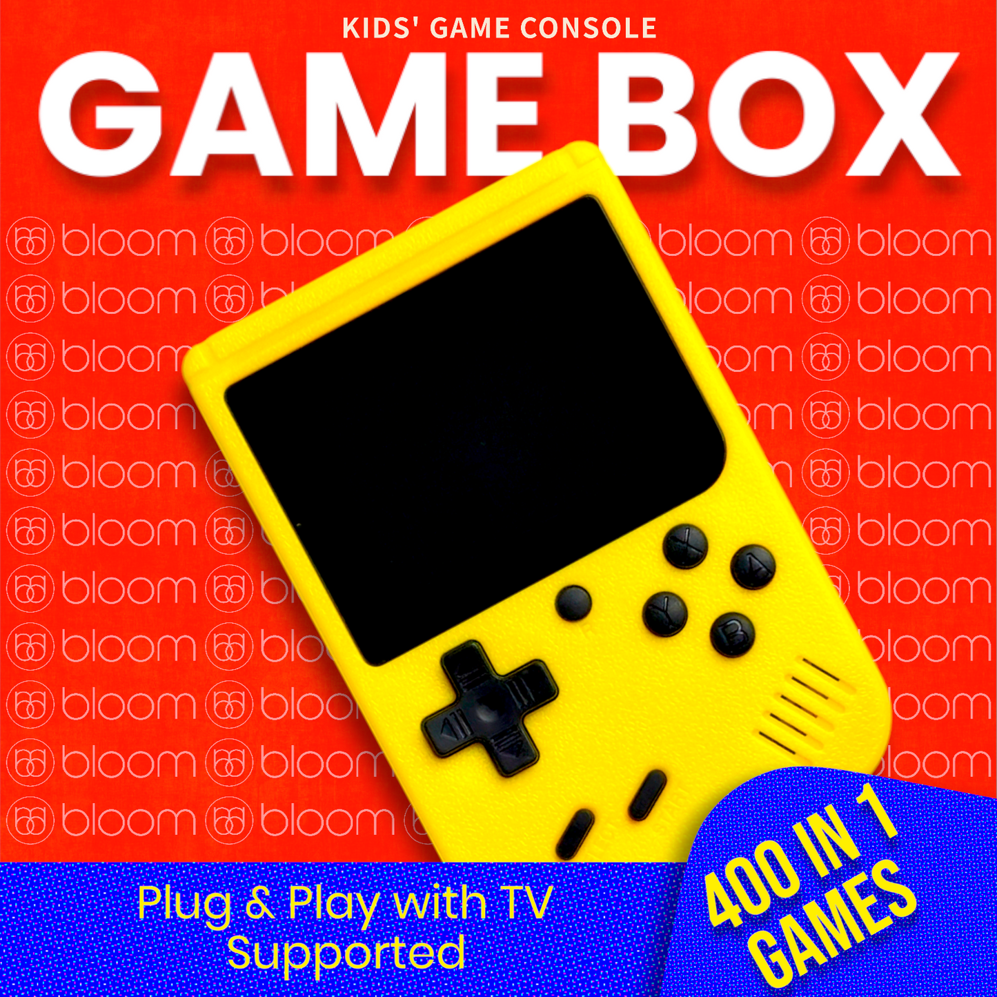 Sup Game Portable Video Game Box with Mario Super Mario Dr Mario Contra Turtles and Other 400 Games with Battery Included