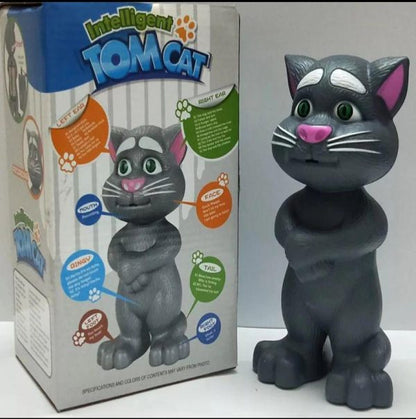 Talking Tom Smart Mimic Toy | Voice Recording, Stories, Music & Touch Response for Kids