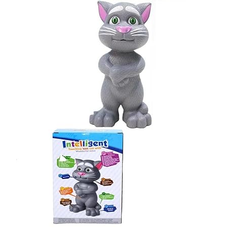 Talking Tom Smart Mimic Toy | Voice Recording, Stories, Music & Touch Response for Kids