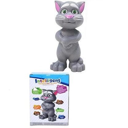 Talking Tom Smart Mimic Toy | Voice Recording, Stories, Music & Touch Response for Kids